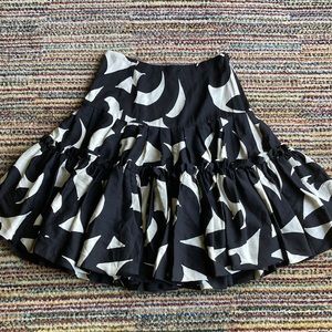 Diane Von Furstenberg Black and White Skirt